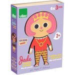 VILAC: drewniane puzzle ubieranka Jade