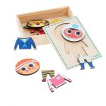 VILAC: drewniane puzzle ubieranka Jules - obrazek 2