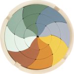 SMALL FOOT: drewniana układanka Montessori 3+