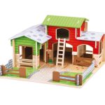 TIDLO: drewniana Farma Cobblestone 3+