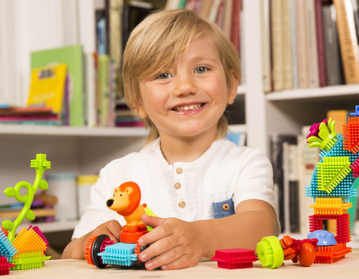 BRISTLE BLOCKS: Jungle Adventures – KLOCKI JEŻYKI – zestaw DŻUNGLA – 54 el. - obrazek 6