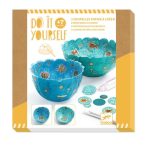 Djeco: ZESTAW kreatywny PAPIEROWE MISECZKI NIEBIESKIE 7+