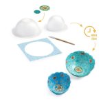 Djeco: ZESTAW kreatywny PAPIEROWE MISECZKI NIEBIESKIE 7+ - obrazek 2