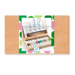 Djeco: Walizka artysty - 12 farb gwaszowych 6+ - obrazek 2