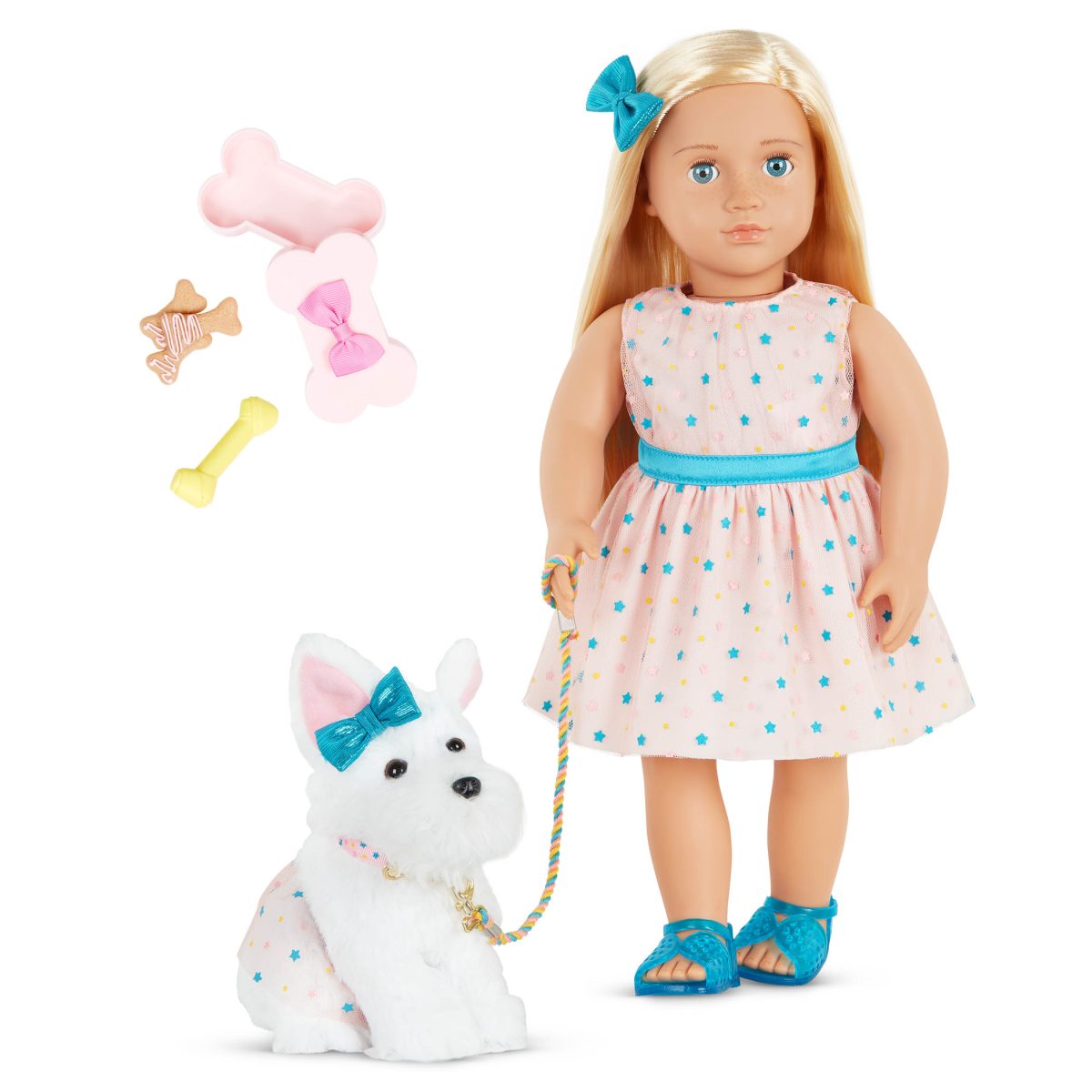 BD31389_PR Our Generation: Lalka CADENCE 46cm – z PIESKIEM Cookie - obrazek 3