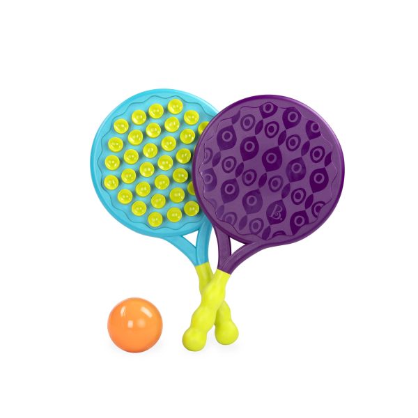 B.TOYS: Paddle Popper – dwustronne rakietki z piłeczką
