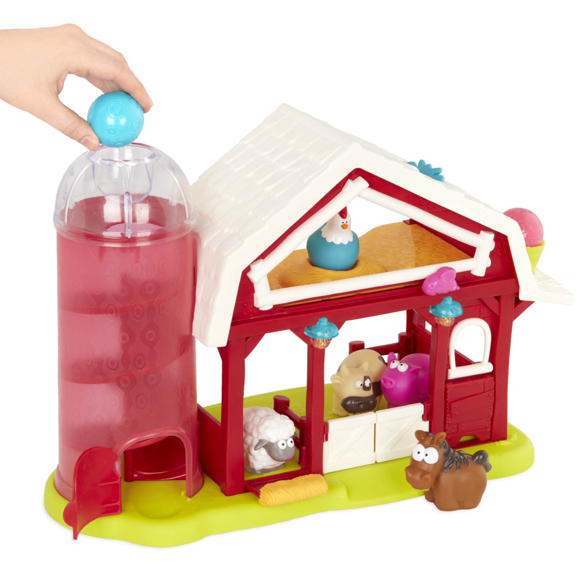 B.TOYS: Musical Fun Farm – muzyczna ZAGRODA z odgłosami zwierząt / WERSJA MNIEJSZA - obrazek 9