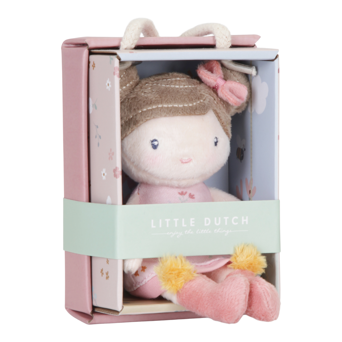 Little Dutch: lalka dziewczynka Rosa 10 cm - obrazek 3