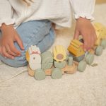 Little Dutch: drewniany pociąg zwierzątka Little Farm - obrazek 2