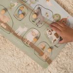 Little Dutch: puzzle dźwiękowe Little Farm - obrazek 2