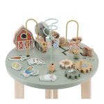 Little Dutch: drewniany stolik edukacyjny Little Farm - obrazek 3
