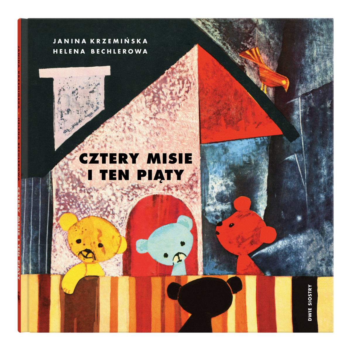 Cztery misie i ten piąty. Bajki z okienkami | Dwie Siostry - obrazek 1