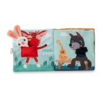 LILLIPUTIENS: miękka książeczka aktywizująca z mini-komforterem „Joe i jego przytulanka” - obrazek 4