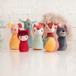Lilliputiens: kręgle z piłką z dzwoneczkiem Las - obrazek 2