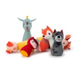 Lilliputiens: kręgle z piłką z dzwoneczkiem Las - obrazek 3
