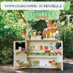 Tender Leaf Toys: Dwustronny drewniany sklepik i teatrzyk - obrazek 4