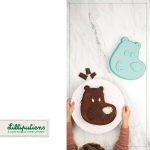 Lilliputiens: silikonowa forma do pieczenia Niedźwiadek Cesar