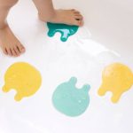 QUUT: przyssawki antypoślizgowe do wanny meduzy Grippi Jellyfish Minty Yellow - obrazek 2