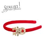 Souza! opaska z brokatową aplikacją renifera