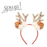 Souza! opaska z uszkami i rogami renifera