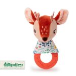 Lilliputiens: grzechotka z silikonowym gryzakiem Sarenka Stella