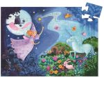 Djeco: Puzzle Wróżka i jednorożec 36 el. - obrazek 2