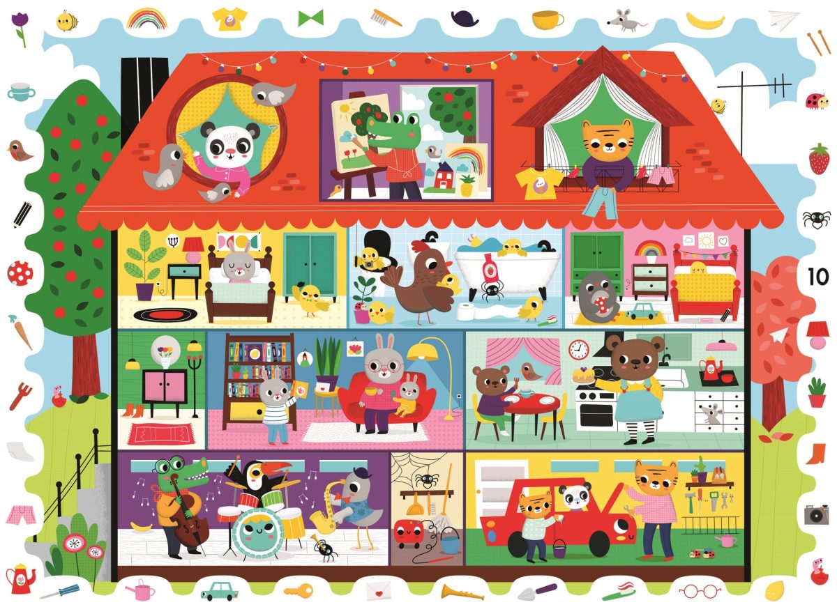 LUDATTICA: DETECTIVE PUZZLE – puzzle-GRA detektywistyczna – MÓJ DOM - obrazek 3