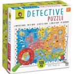 LUDATTICA: DETECTIVE PUZZLE – puzzle-GRA detektywistyczna – MAPA EUROPY