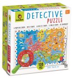 LUDATTICA: DETECTIVE PUZZLE – puzzle-GRA detektywistyczna – MAPA EUROPY