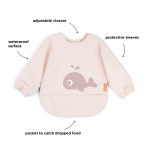 Done by Deer Śliniak z Rękawami Sea Wally Powder - obrazek 2