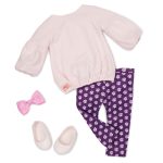 Our Generation: Lalka JIN 46cm – z PIESKIEM rasy Labradoodle - obrazek 5