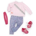 Our Generation: Lalka NATALIA 46cm – z PIESKIEM Border Collie Nillie - obrazek 3