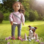 Our Generation: Lalka NATALIA 46cm – z PIESKIEM Border Collie Nillie - obrazek 2
