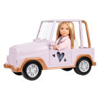 Our Generation: Auto Jeep 4×4 dla lalek 46cm – MY WAY AND HIGHWAY - obrazek 2