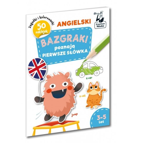 Kapitan Nauka: Bazgraki poznają Angielski. Pierwsze słówka.