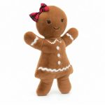 JellyCat: Wesoła Piernikowa Dziewczynka 18 cm