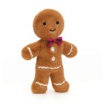 JellyCat: Wesoły Piernikowy Chłopiec 19cm