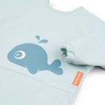 Done by Deer Śliniak z Rękawami Sea Wally Blue - obrazek 4