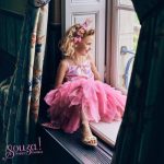 Souza! Pantofelki klapki na obcasie złote Ellina rozm. 30/31 - obrazek 2