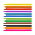 MILAN: trójkątne kredki świecowe 12 kolorów - obrazek 2