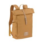 Lassig: plecak dla mam z akcesoriami Rolltop Backpack CURRY