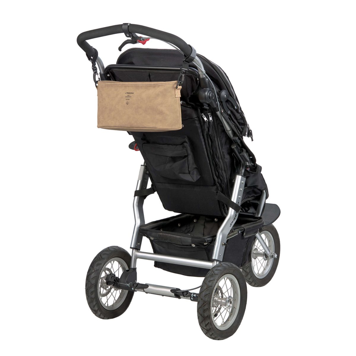 Lassig: Organizer do wózka, Buggy Tender CAMEL - obrazek 3