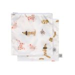 Lassig: zestaw torebek na przekąski Little Mateys Spicy Orange