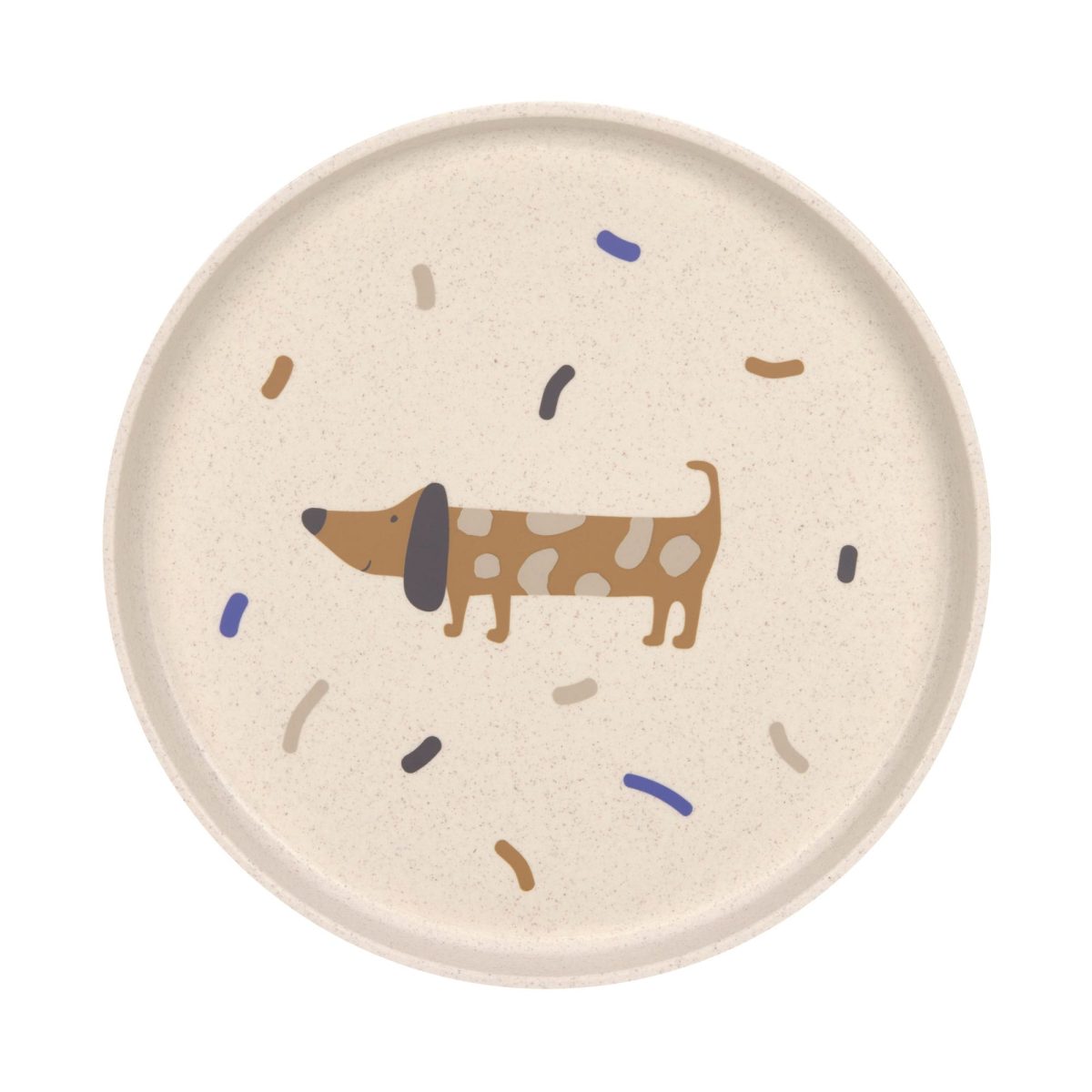 Lassig: talerz dla dzieci - Little Mateys, royal blue - obrazek 2