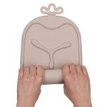 b.box: ROLL+ GO zwijana mata BLW do nauki samodzielnego jedzenia dla dzieci LATTE - obrazek 3