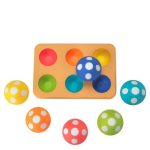 Sassy: zabawka edukacyjna sorter psotne grzybki - obrazek 3