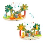 Djeco: Zabawka wczesnorozwojowa ZOO - 8 aktywności 18m+ - obrazek 2