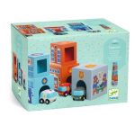 Djeco: Klocki kartonowe z autami TOPANICAR 18m+