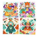 Djeco: Zestaw z folią transferową HARMONIA 5+ - obrazek 3