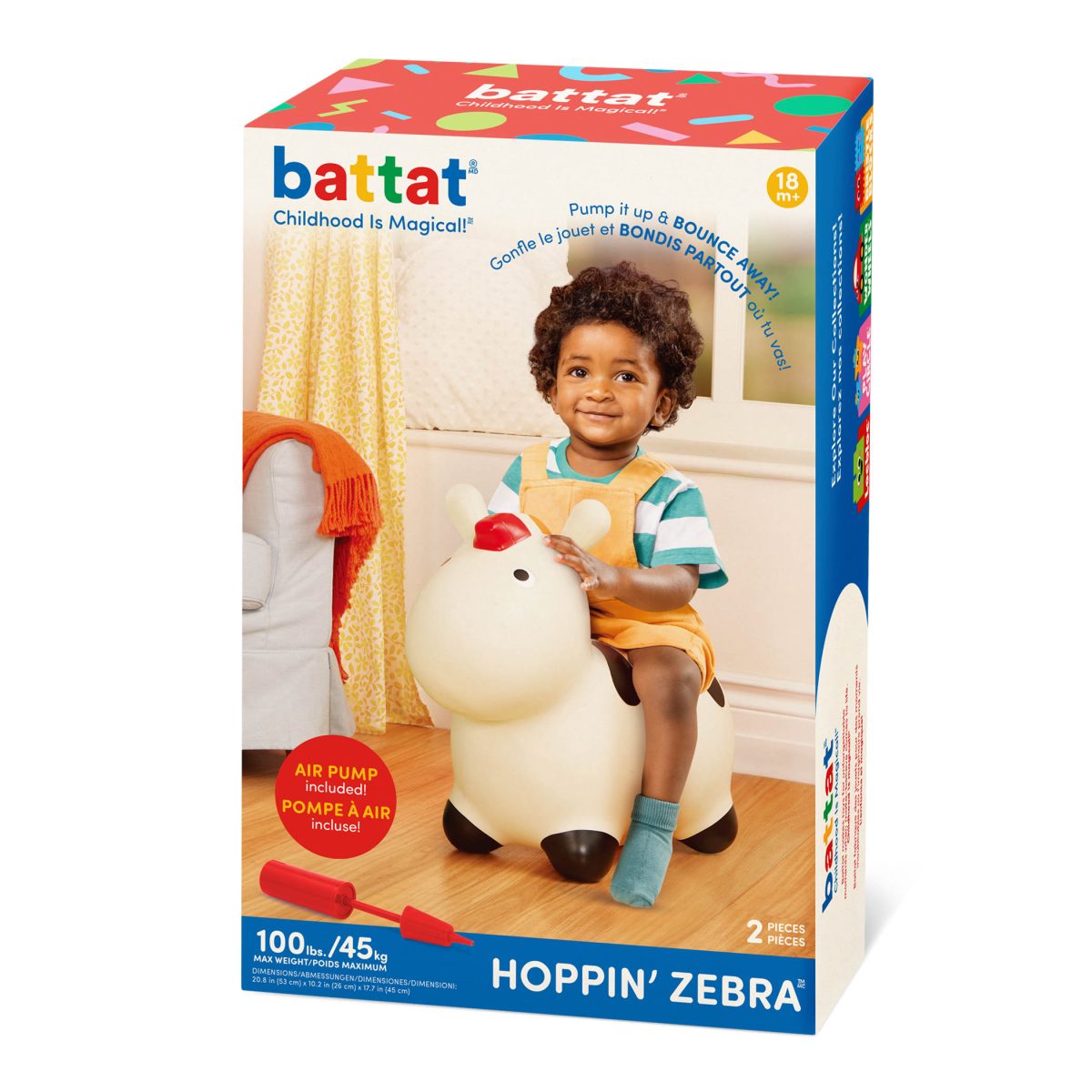 BT4754Z_PKG B.toys: Hoppin’ Zebra skoczek ZEBRA | Battat - obrazek 4
